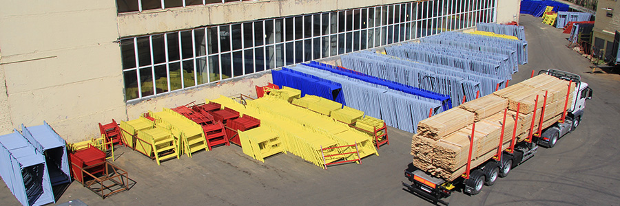 производство и изготовление строительных лесов